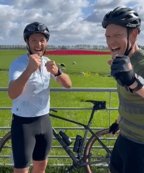 Foto Bob en Timo